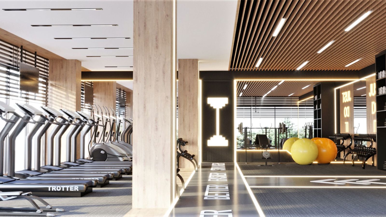 Fitness room
